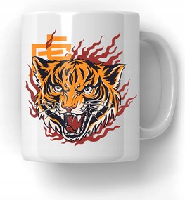 Bögre Anime Tigris Ajándék Macska Ajándék