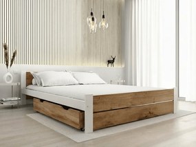 Tároló doboz ágy alá, 98 cm, artisan tölgy