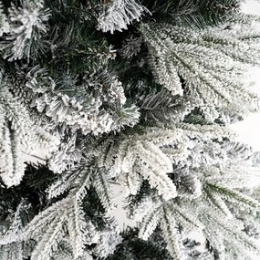 Cardiff havas karácsonyfa állvánnyal, 120 cm, 120 cm