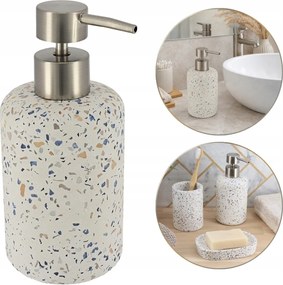 Fürdőszobai Folyékony Szappan Adagoló Cement Terrazzo 220 ML Színes
