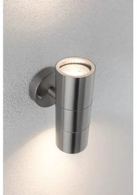 Paulmann 94331 - 2xGU10/10W IP44 Kültéri fali lámpa FLAME 230V