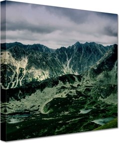 Vászonkép 60x60 Tátra Lengyel hegyek Kilátás