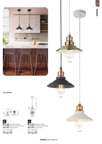 Redo 01-1293 - Csillár zsinóron SPINNER 1xE27/42W/230V