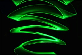 Kép - neonhullámok (90x60 cm)