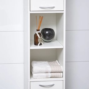 Casaria® Fürdőszobaszekrény - 180x30x30cm