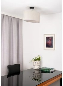 Duolla - Felületre szerelhető csillár OVAL 1xE27/15W/230V szürke