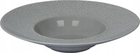 Zina Grey Day Porcelán Tányér Mély Paszta 28cm| Szürke Alumínium Bogucice