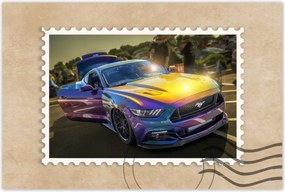 Poszter 60x40 Ford Mustang Gt Bestia