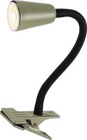 Rabalux 74092 - ALDO csíptetős asztali lámpa 1xGU10/7W/230V, khaki