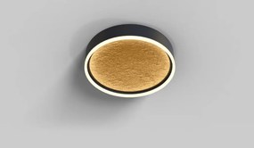 AVIANO LIGHTING 9002-104M BORDEAUX Ernyős Mennyezeti Lámpa Fekete, Arany LED IP20