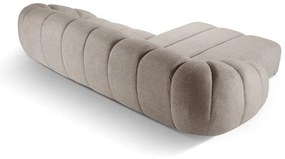 Bézs sarokkanapé (bal oldali) Diana – Micadoni