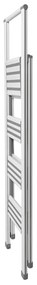 Ladder fehér összecsukható fellépő, magasság 153 cm - Wenko