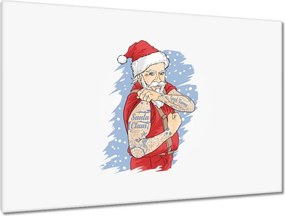 Vászonkép 120x80 Télapó csillag