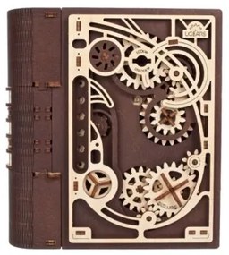 Ugears - 3D fából készült mechanikus kirakós Titkok könyve