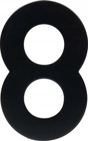 8. számú házszám 95 mm-es rozsdamentes acél Cze