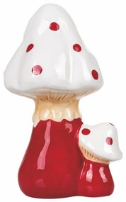 Fungo karácsonyi kerámia dekoráció, magasság 18,5 cm - VDE Tivoli 1996