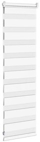zebrafüggönnyel fehér szövetszélesség 40,9 cm poliészter