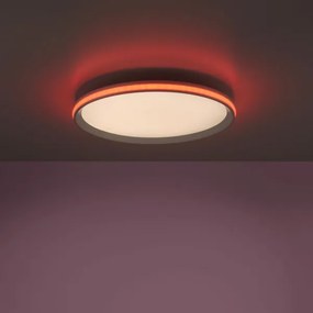 Leuchten Direkt 15555-16-LED RGBW Dimmelhető lámpa GALACTICA LED/28W/230V+ távirányító