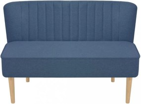 kék szövetkanapé 117 x 55,5 x 77 cm