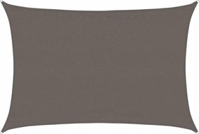 vidaXL antracitszürke HDPE napvitorla 160 g/m² 3,5 x 5 m
