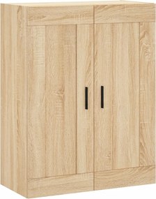 vidaXL sonoma tölgy szerelt fa fali szekrény 69,5 x 34 x 90 cm