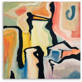 Gario Vászonkép Pasztell kompozíció Méret: 60 x 60 cm