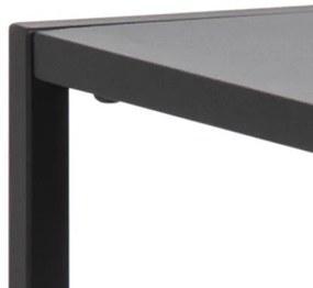 SETH konzolasztal fekete színben