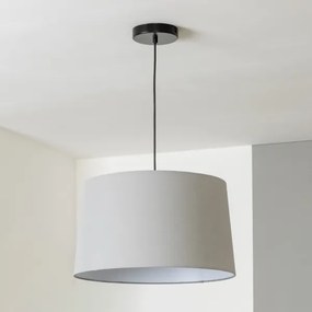 Brilagi - CERIA kábelre függesztett LED csillár, 1xE27/40W/230V, átmérő 45 cm, szürke