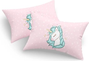 Unicorn Dreams párnahuzat szett, rózsaszín
