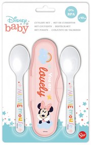 Disney Minnie Ooh Lala! baba utazó evőeszköz készlet