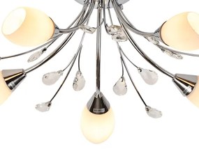 Brilagi - Csillár MEGAPOLIS 5xE14/60W/230V fényezett króm