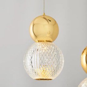 CREMONA LED csillár kábelen LED/27W/230V 3000K arany