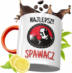 Narancssárga Bögre Hegesztőnek Tökéletes Ajándék fényképes nyomtatással