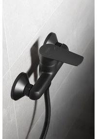 Aqualine - Zuhanycsap LOTTA matt fekete