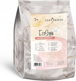 Szójaviasz EcoSoya PillarBlend 1 kg szabadon álló gyertyák