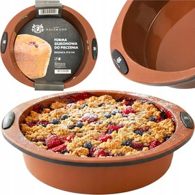 Szilikon Sütőforma Kerek Forma 28CM Főtt Muffin Forma