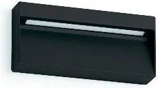 NOVOLUX 847A-L0107B-02 ABAR Modern Kültéri Fali Lámpa Fekete LED IP54