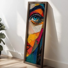 EMR078 keretezett MDF falikép, 40 x 120 cm