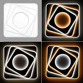 Brilagi - LED Dimmelhető mennyezeti lámpa MODERN LED/100W/230V 2700-6500K + távirányító