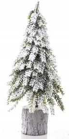 Mesterséges havas karácsonyfa fatörzsön 37 cm 139490 Atr-Pol