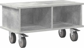 vidaXL TV állvány Beton Szürke 68,5 x 35 x 35 cm Faanyag