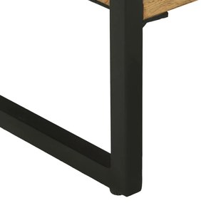 konzol asztal 90x35x80 cm masszív fa akác