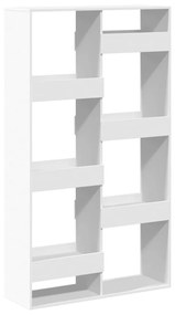 fehér szerelt fa könyvespolc 100 x 33 x 175 cm