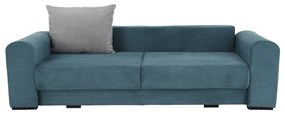 Extra tágas kanapé, kék, menta, világosszürke színű, GILEN BIG SOFA