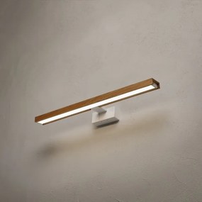 Brilagi - LED fürdőszobai tükörvilágítás 3 az 1-ben WOODY MIRROR LED/12W/230V IP44 fehér/tölgy