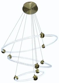 LED állítható fényerejű csillár kábellel LED/45W/230V 3000-6500K + DO