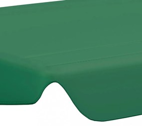 zöld csere ponyva kerti hintaágyhoz 188/168 x 145/110 cm
