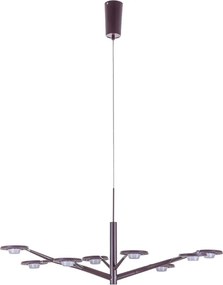 ITALUX AD16014-9-DARK-C KRESYDA Modern Led Függesztett Lámpa Barna LED IP20