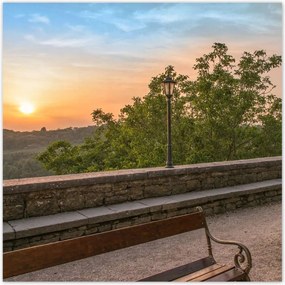 Poszterek 30x30 Naplemente Virágok