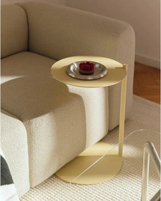 Acél kerek tárolóasztal 41x40 cm Ande – noo.ma